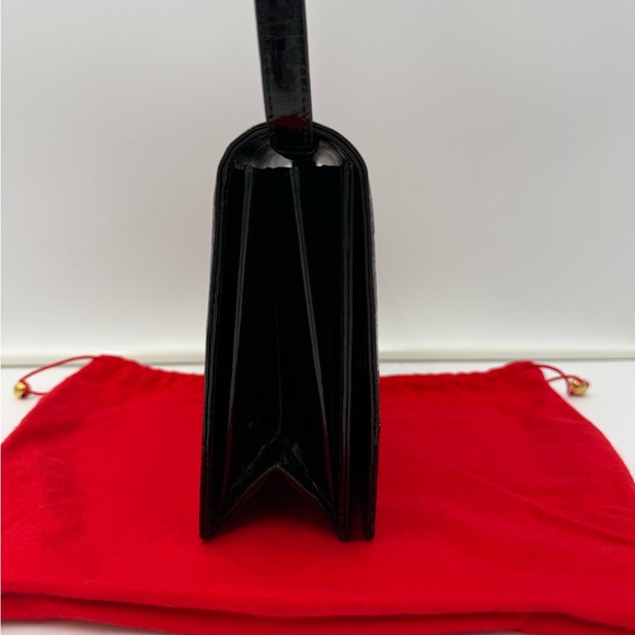 🐊GENGHIZ.K of The Peninsula Hotel HONG KONG Exotic Genuine CROCODILE Clutch Bag - Picture 5 of 16